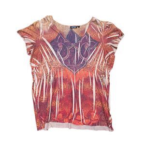 Apt. 9 Women's Short Sleeve Blouse Size 1X